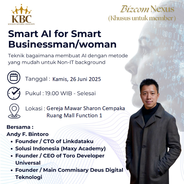 Smart AI for Smart Businessman & Business Woman
