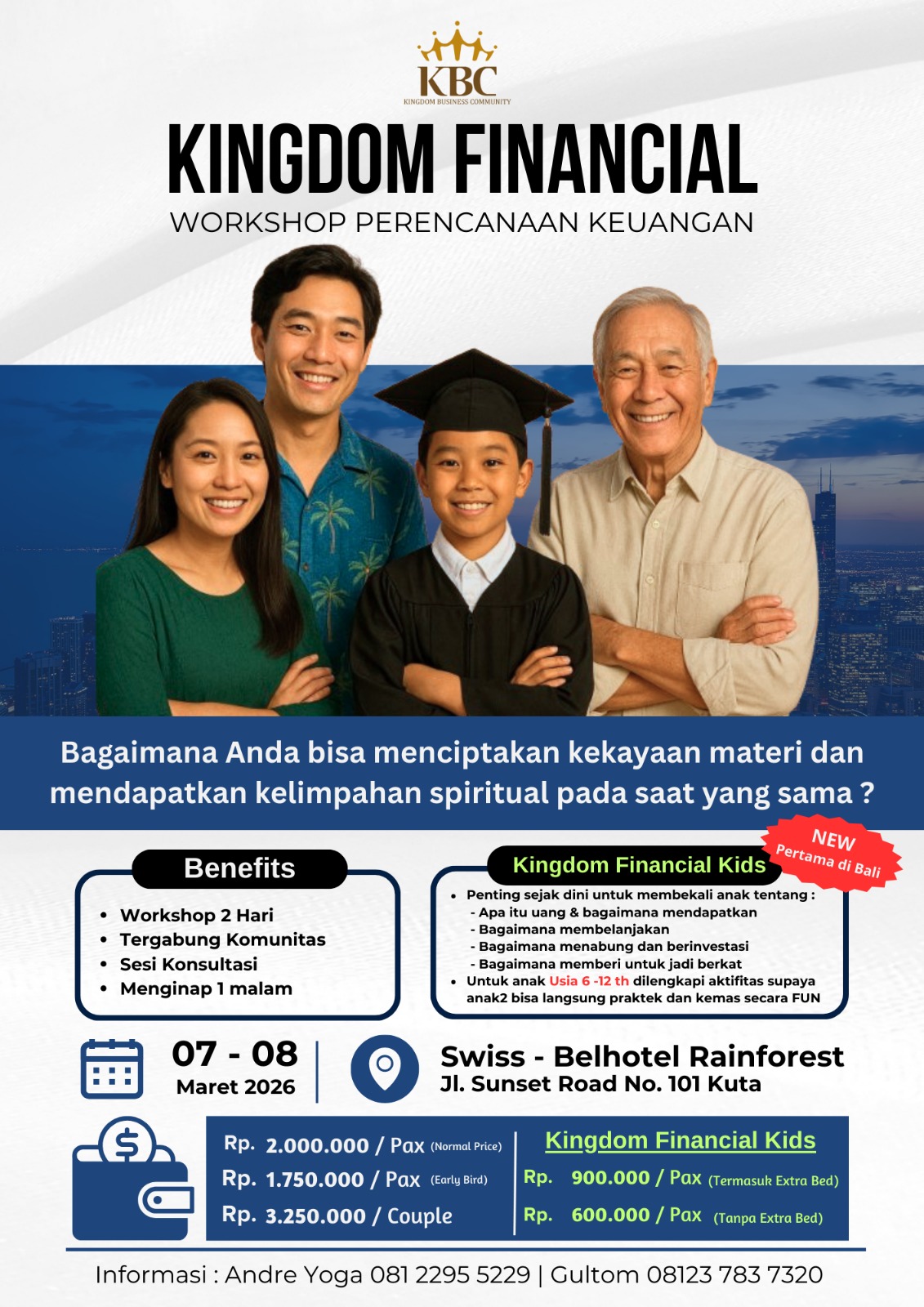 KF Kids kolaborasi Kingdom Financial - Bali Batch 5